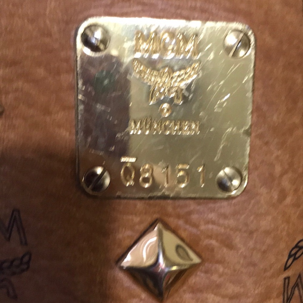 Mcm back pack that’s serial number you can look up